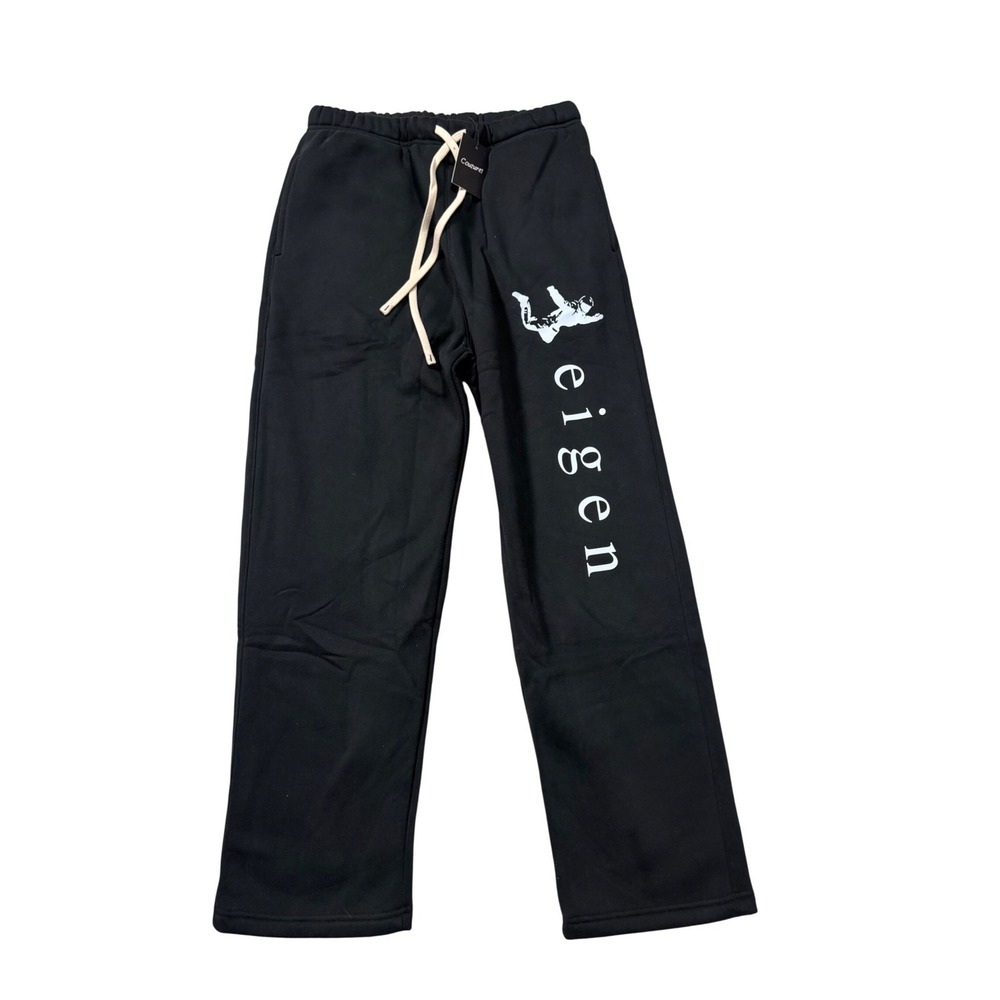 Ikigai Couture Black Astronaut Graphic Sweatpants XL Streetwear Joggers NWT